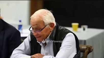 Jasmine Crockett just got Les Wexner to say the truth about Trump