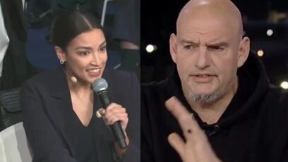 Fetterman drags AOC across the bar like a used rag