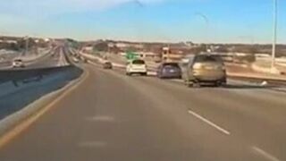 Two “ICE watchers” chase a vehicle, then CRASH INTO EACH OTHER
