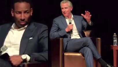 Gavin Newsom mocks black people to their face