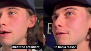 Team USA hockey star Jack Hughes made awesome statement