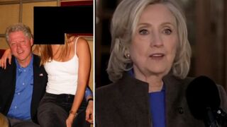 Who are the young ladies Bill Clinton was hanging out with?