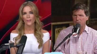 Tucker Carlson calls out a dead guy