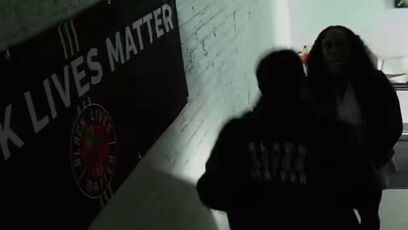 BLM founder caught BEATING A FEMALE EMPLOYEE