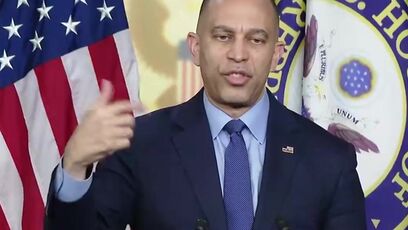 Why is anyone asking Hakeem Jeffries questions when NO ONE cares what he says?