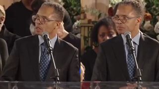 Jesse Jackson Jr. slams Democrats for politicizing his father's funeral