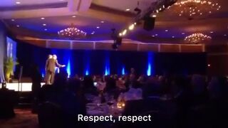 Ted Cruz was booed off stage by Christians