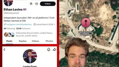 US based TikToker Ethan Levins allegedly gave out coordinates to US Patriot Defense systems