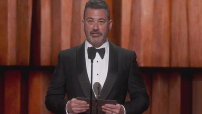 Jimmy Kimmel has TDS breakdown during Oscars