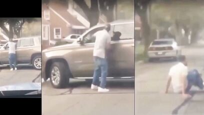 Thug tried stealing car from elderly woman, then he FOUND OUT