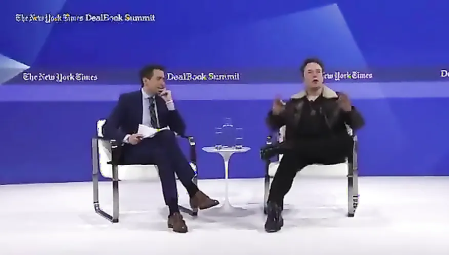 Bob Iger CEO of Disney is taking a hike, but here's Elon with a nice message