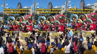 Waffle House workers demand $25 an hour