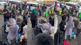 Democrat Senator Andy Kim gets pepper-sprayed at anti-ICE protest