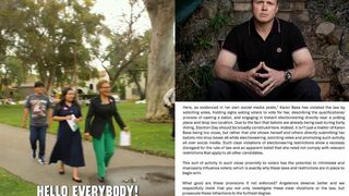 Spencer Pratt CAUGHT Karen Bass RED-HANDED violating election law