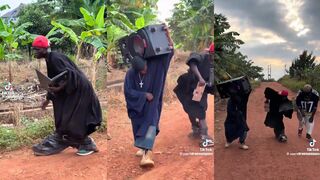 Actual Africans mocking African Americans