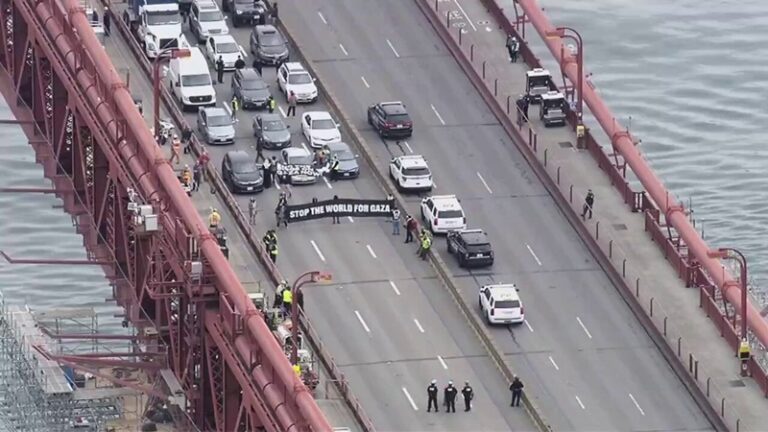 Protesters shut down Golden Gate Bridge - Trending Views