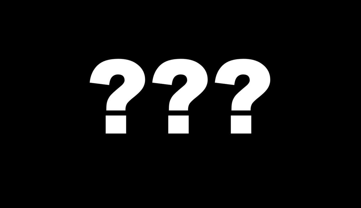 question marks