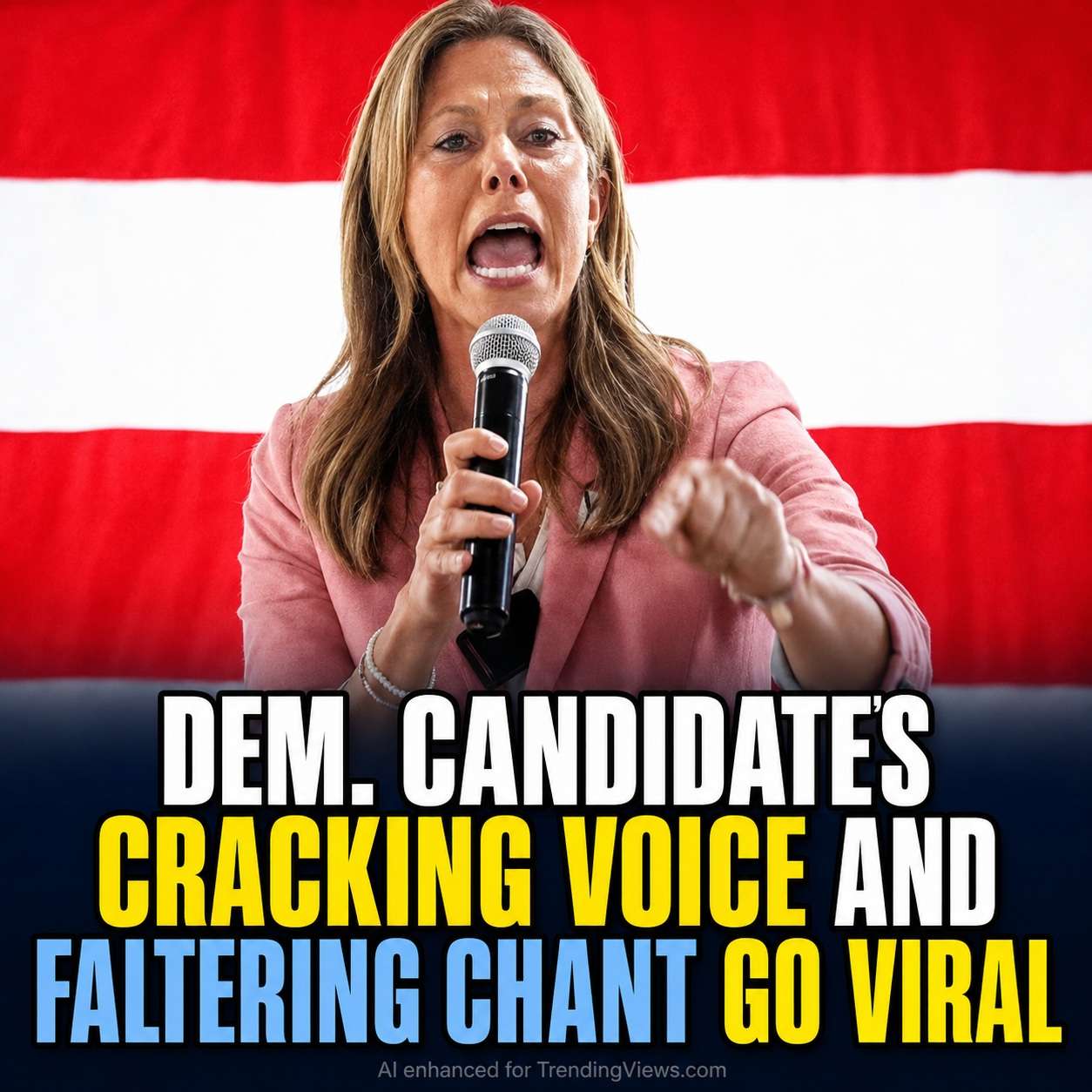 Democrat Candidate Amy Acton’s Cracking Voice and Faltering Chant Go Viral