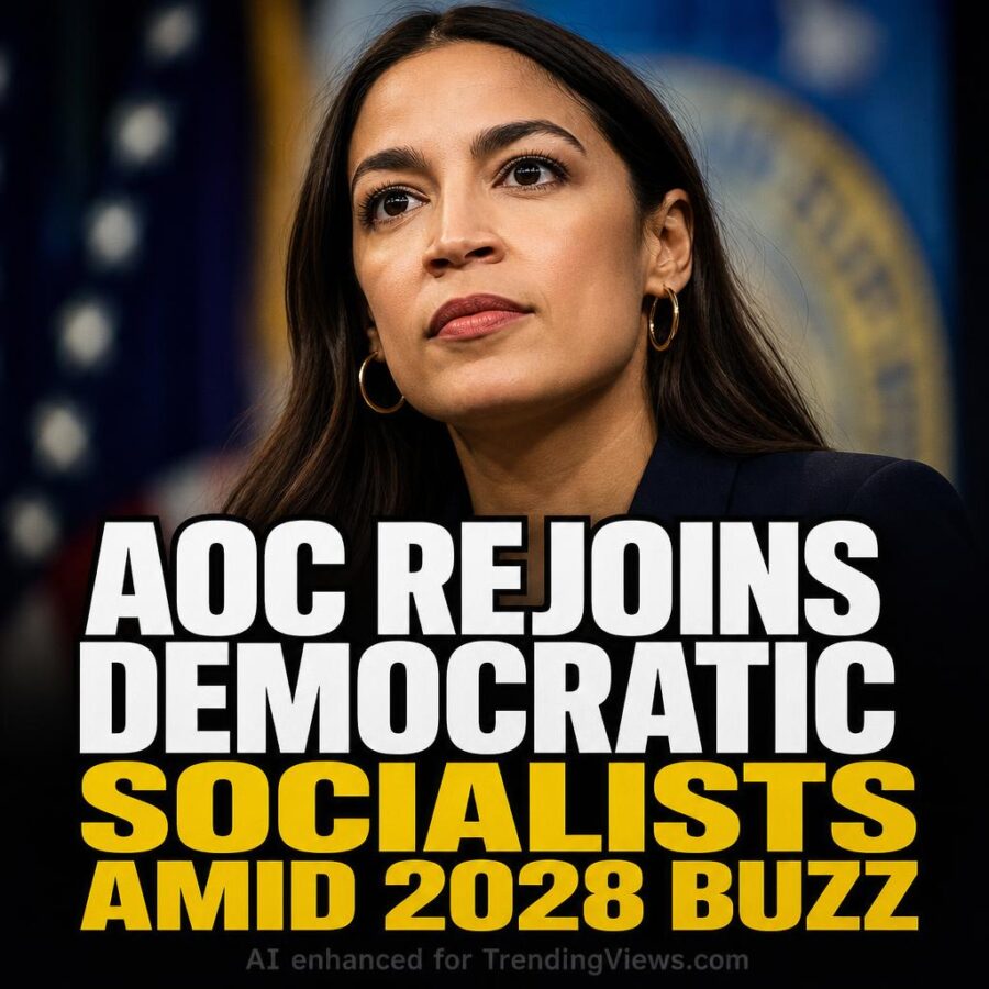 AOC Rejoins Democratic Socialists of America Amid 2028 Presidential Buzz