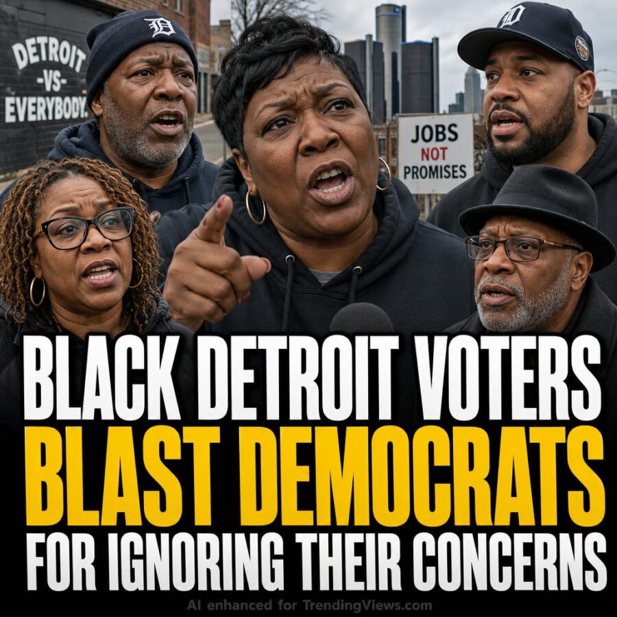 Black Detroit Voters Blast Democrats for Ignoring Their Concerns