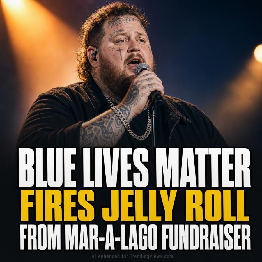 Blue Lives Matter Fires Jelly Roll From Mar-a-Lago Show