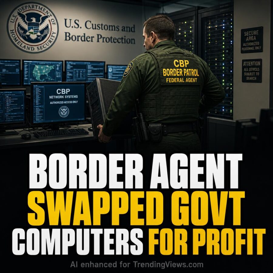 Border Agent Swapped U.S. Government Computers for Personal Profit