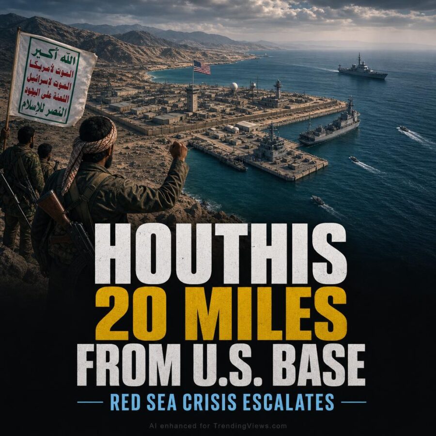 Houthi Forces Close in Within 20 Miles of U.S. Military Base in Djibouti