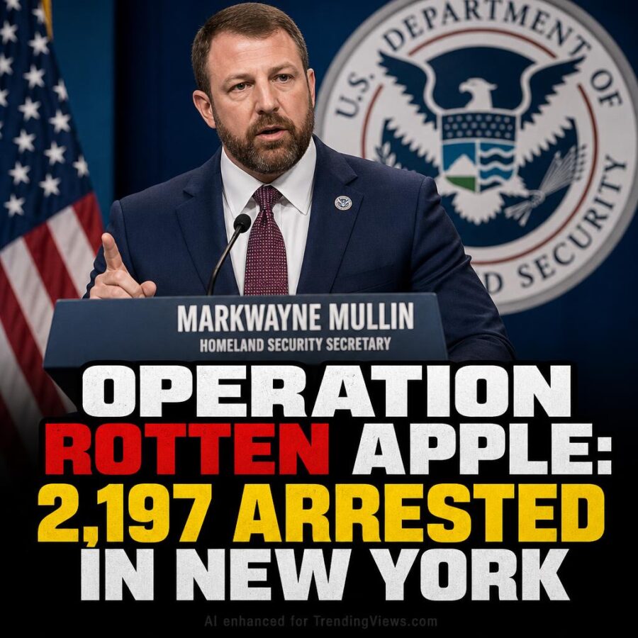 ICE Arrests 2,197 Illegal Aliens in New York Under Operation Rotten Apple