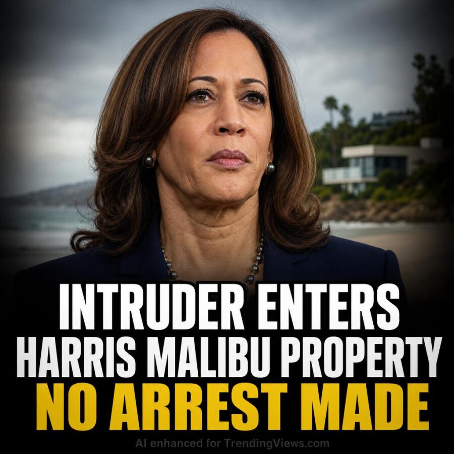 Intruder Enters Kamala Harris’ Malibu Property, But No Arrest Made