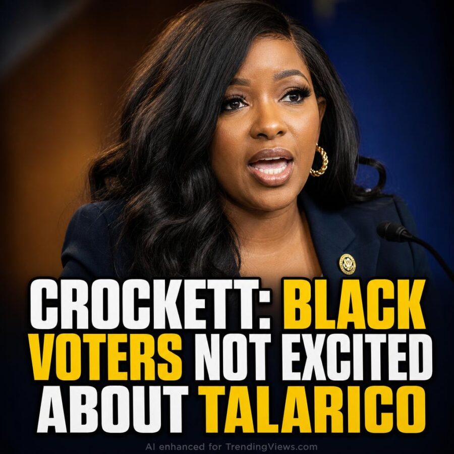 Jasmine Crockett Says Black Voters Aren’t Excited About James Talarico