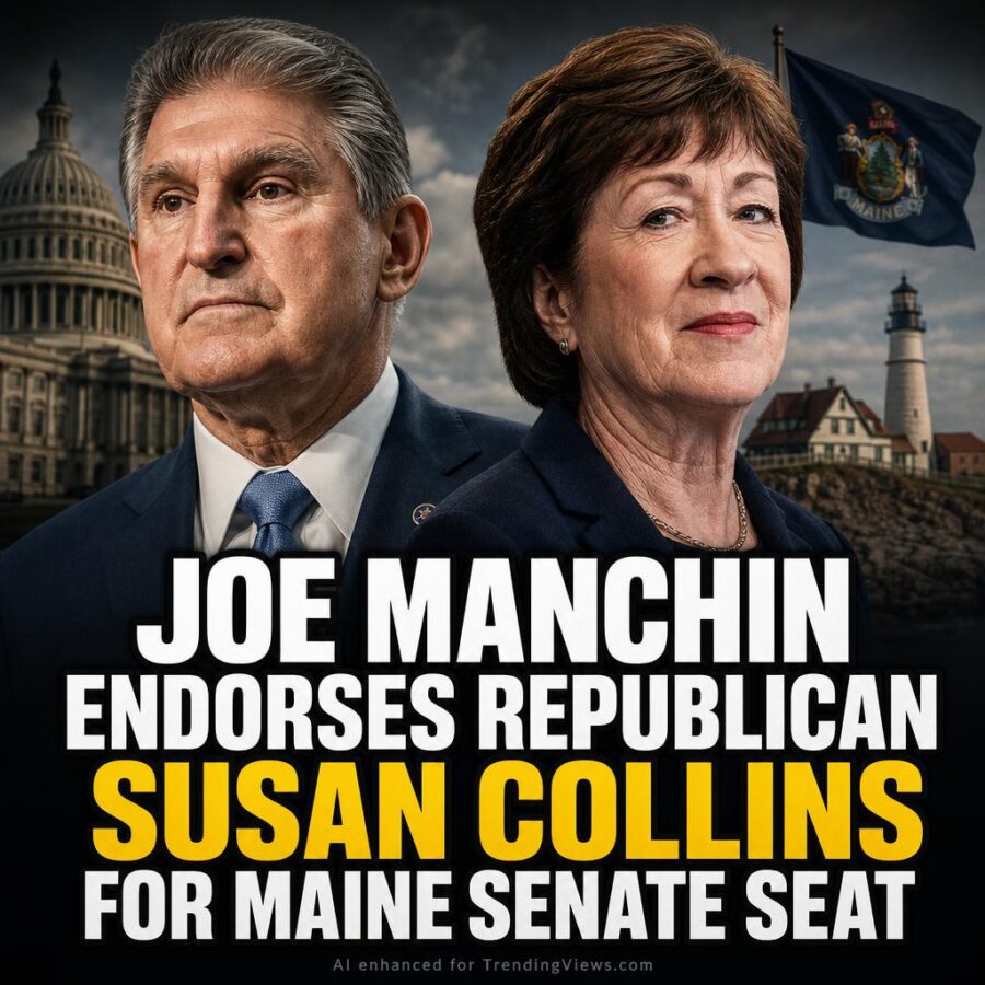 Joe Manchin Endorses Republican Susan Collins for Maine Senate Seat