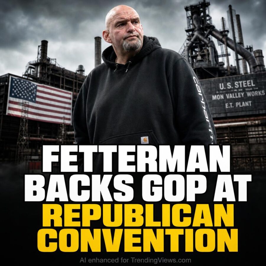 John Fetterman Endorses GOP’s Dave McCormick at Republican Convention