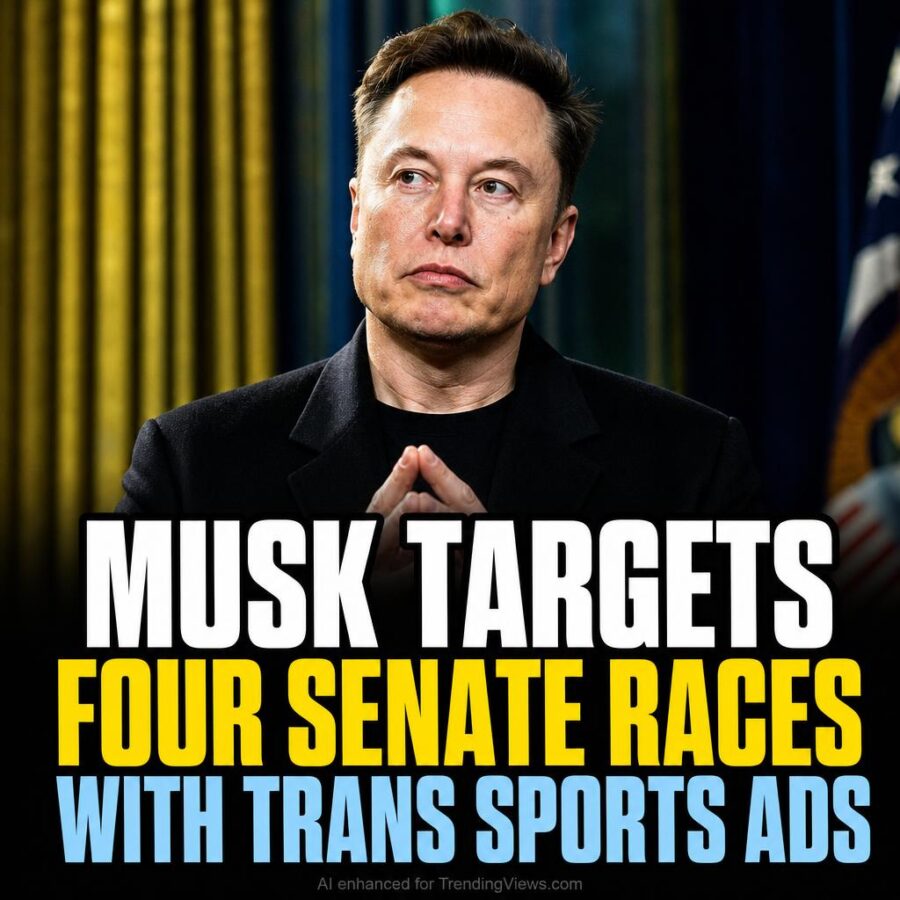 Musk’s America Pac Targets Four Senate Races With Trans Sports Ads