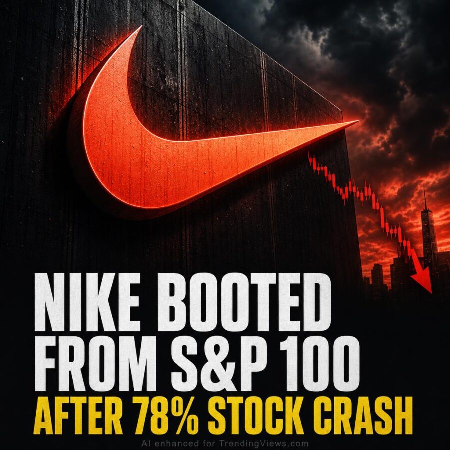 Nike Booted From S&P 100 After 78% Stock Crash and $200 Billion Loss