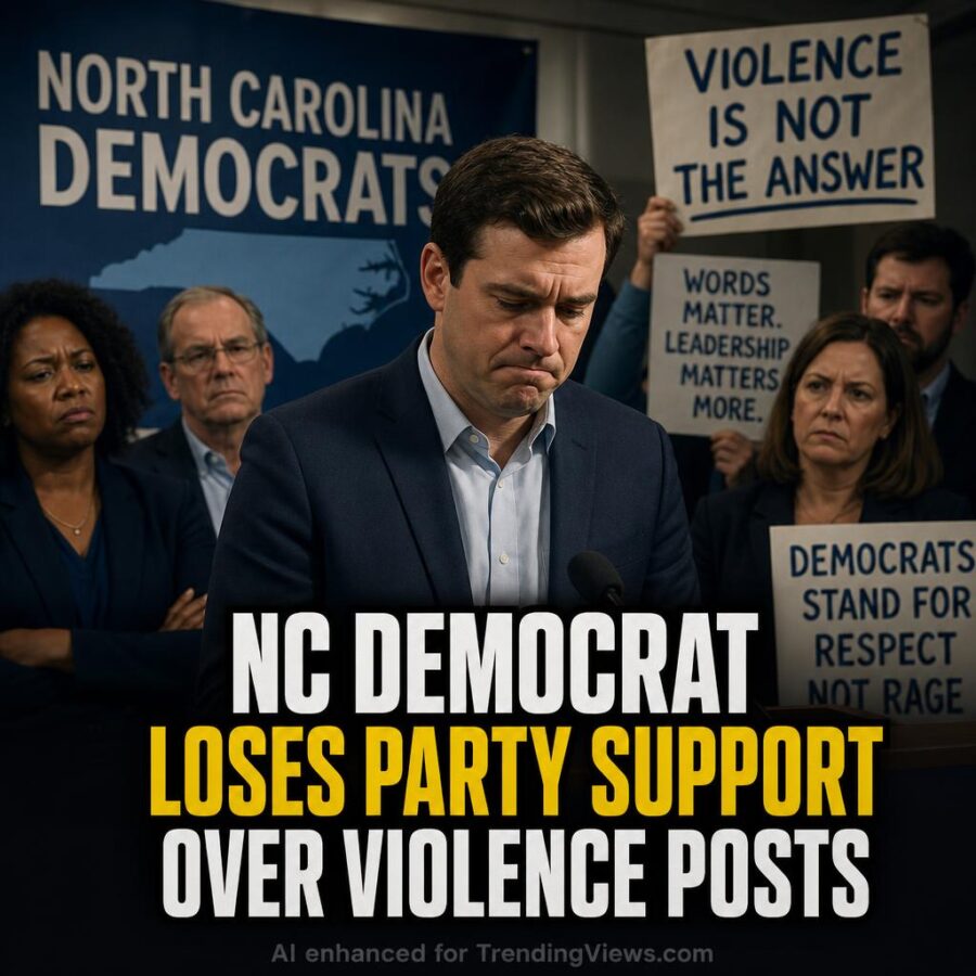 North Carolina Democrat Loses Party Support Over Anti-Trump Violence Posts