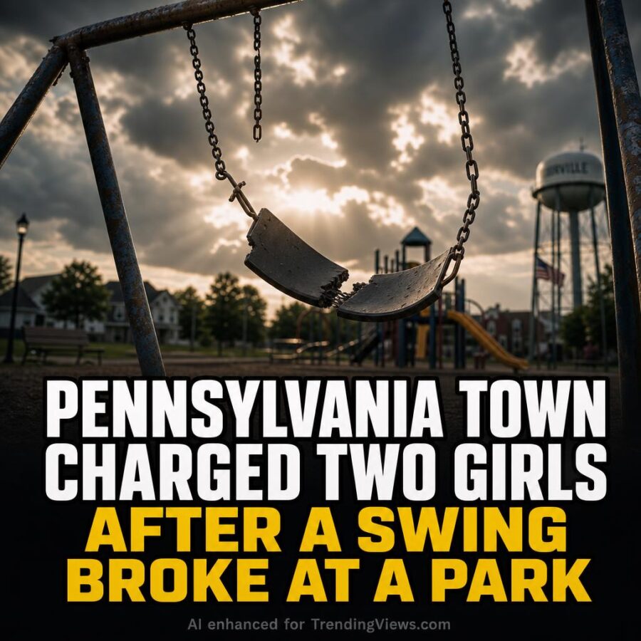 Pennsylvania Town Charged Two Girls After a Swing Broke at a Park