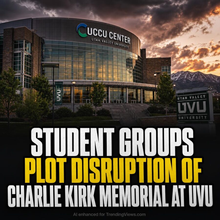 Student Groups Plot Disruption of Charlie Kirk Memorial at UVU
