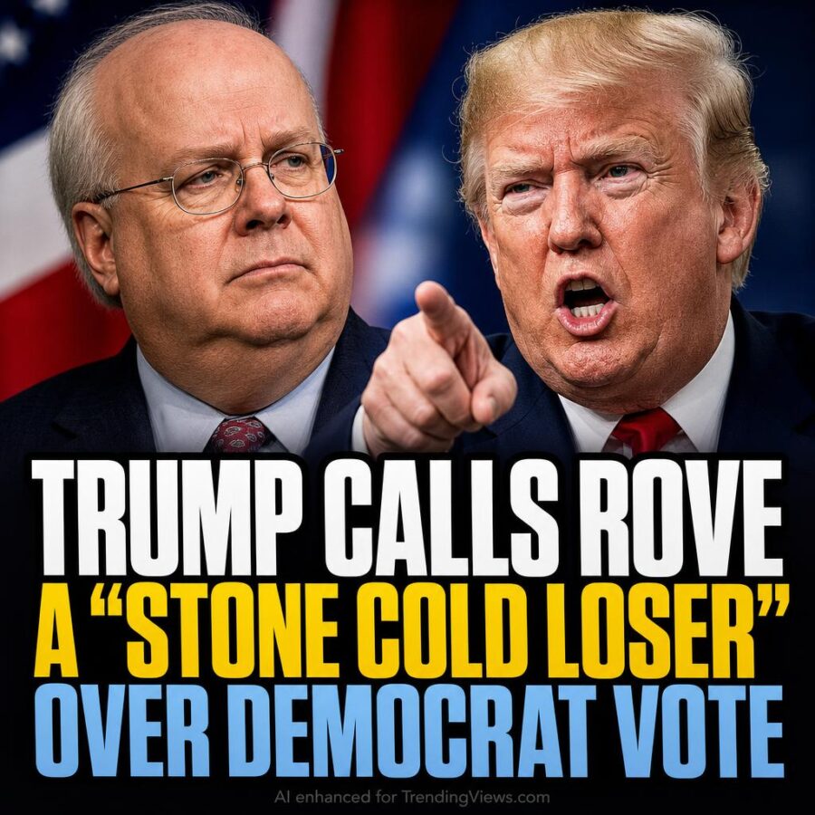 Trump Calls Karl Rove a “Stone Cold Loser” Over Democrat Vote in Texas