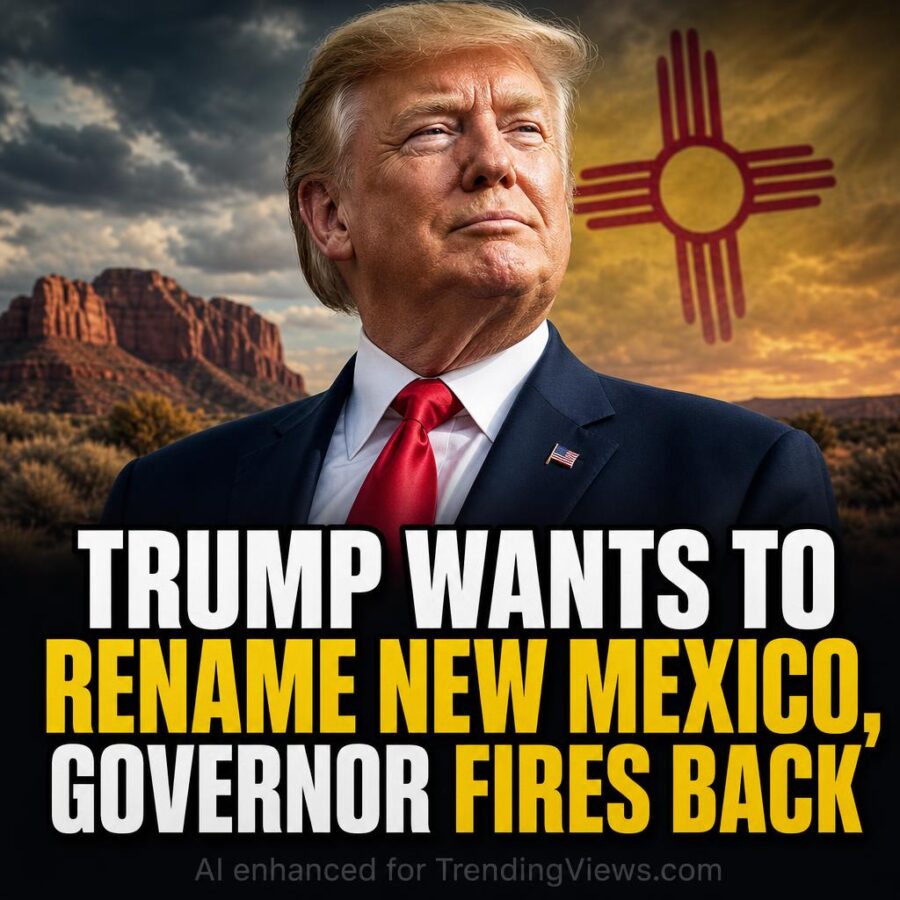 Trump Floats Renaming New Mexico, Governor Michelle Lujan Grisham Fires Back