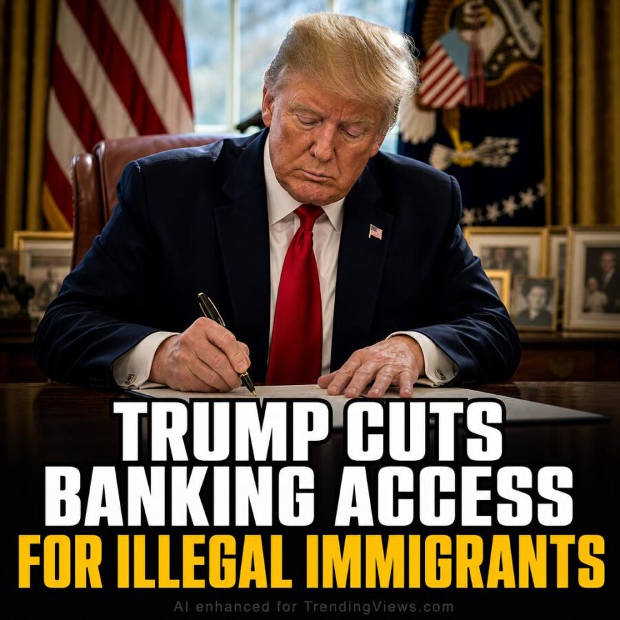 Trump Signs Order Targeting Banking and Credit Access for Illegal Immigrants