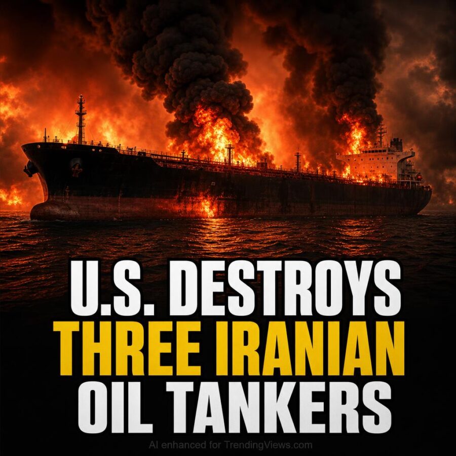 U.S. Destroys Three Iranian Oil Tankers After IRGC Missiles Target Navy Ships